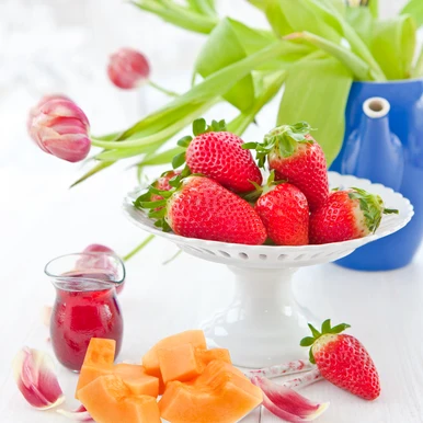 Strawberry Melon and Tulips Natural Fragrance Oil